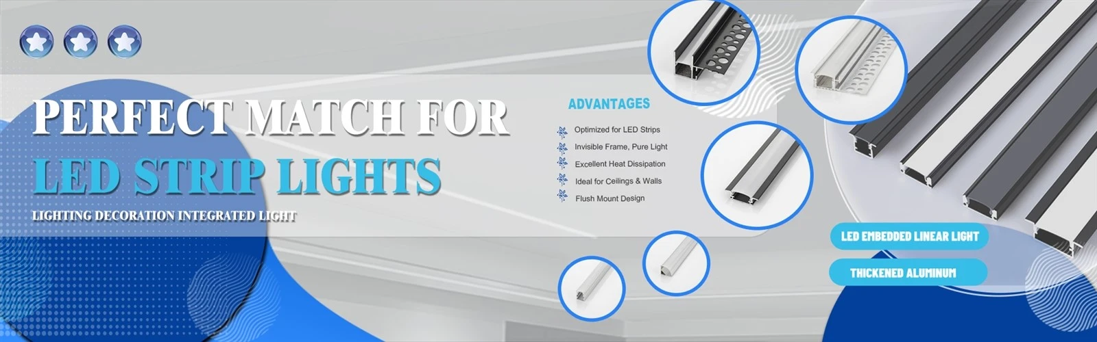 Popular Types LED Aluminum Profiles And Customization Capabilities Popular Types LED Aluminum Profiles And Customization Capabilities