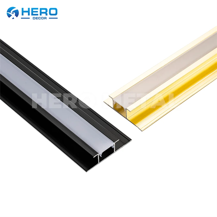 Hồ sơ ánh sáng dải nhôm lõm
